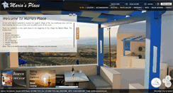 Desktop Screenshot of mariasantorini.com